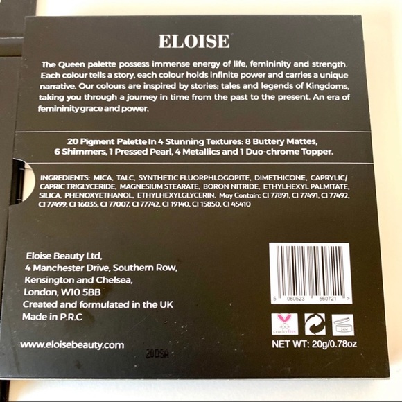 Best Makeup Brand, Pigmented Eyeshadow, Eloise The Queen Eyeshadow Palette - Picture 4 of 5